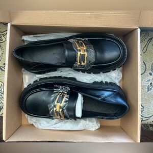 Lattelier Buckled Platform Loafer